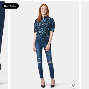 HUE Ink Wash Denim Leggings